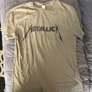 Olive Green Graphic Tee